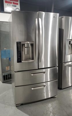 LG 4-Door Stainless Steel Refrigerator

