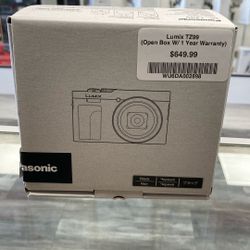 Lumix TZ99 Open Box W/ 1 Year Warranty 