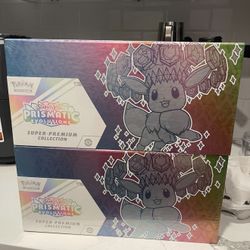 Prismatic Evolutions Super Premium Collection $235 each 2 total