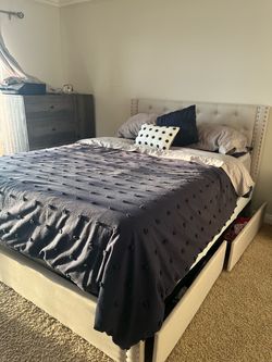 Queen bed frame