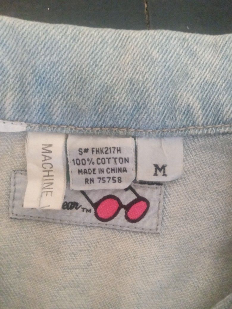 L.A. GEAR Vintage Jean Suit (Rare) Jacket & Pants! Great Condition (No Marks or Stains,Will Meet Locally!