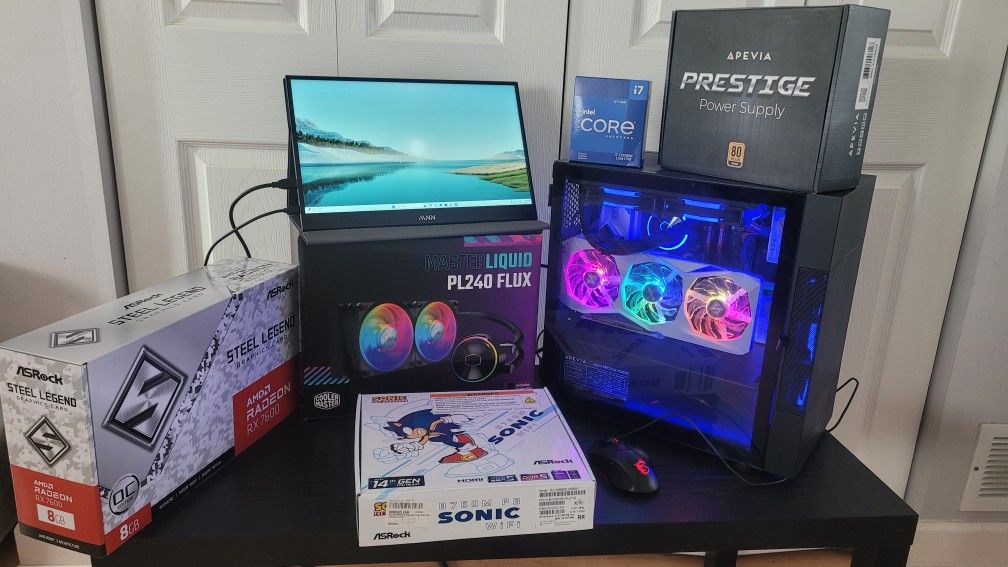 🔥 ASRock 🔥 Gaming Desktop Intel Core i7 12th GEN, 32GB, 8TB Storage, RX760 8GB 🔥