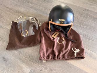 HEDON Hedonist Stable Black Helmet With Detachable Face Shield. Size L. New With Tags!