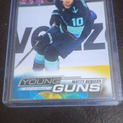 💎🔥2022/23 Upper Deck Matty Beniers Young Guns Rookie Card 🔥💎 