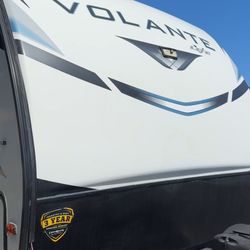 2021 CrossRoads RV Volante VL32SB Bunk House Travel Trailer  Two bedrooms. Master bedroom king bed
