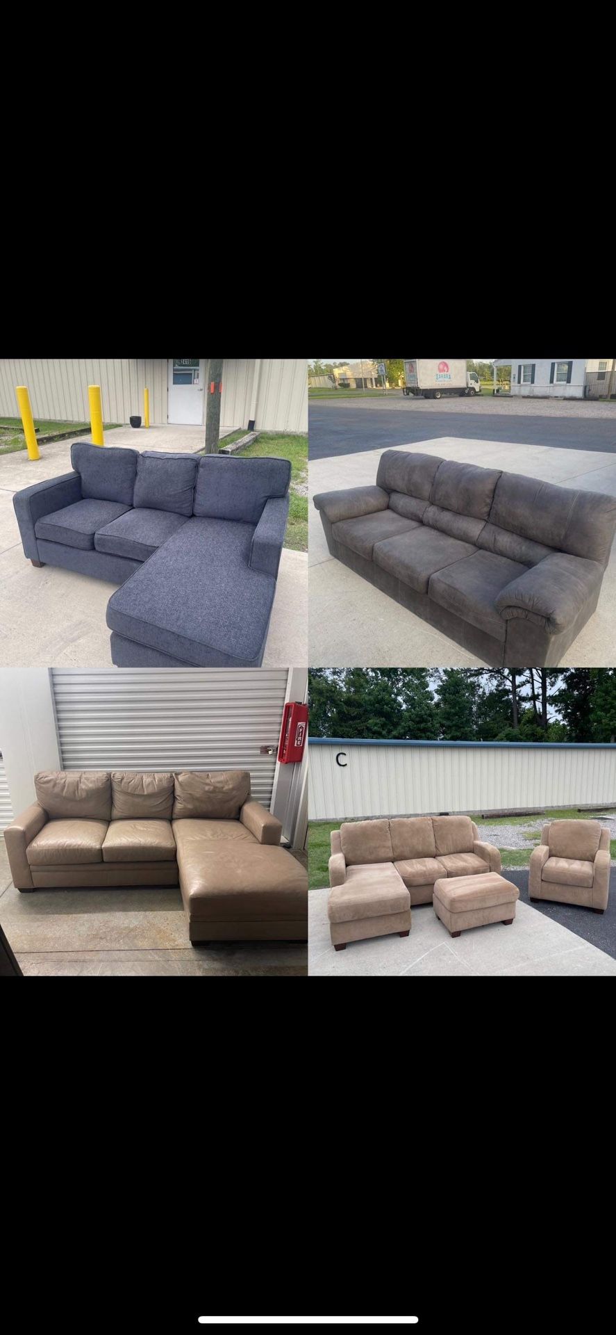 Sectional Couches For Sale (DELIVERY)