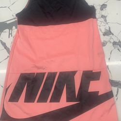 Nike sportswear pink/black dress Large  843484-010 HTF rare 