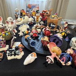 Rankin/Bass - Classic Stop Motion Animation Characters - Christmas collectibles - Rare