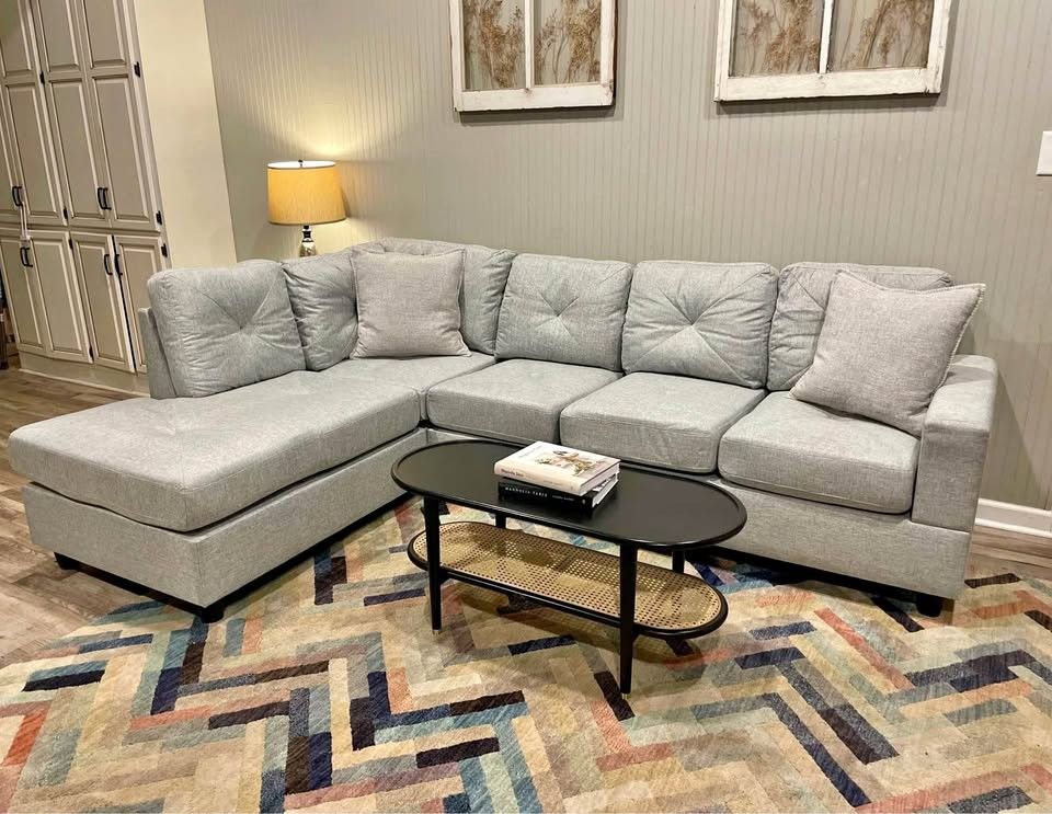 Light Grey Sectional Sofa