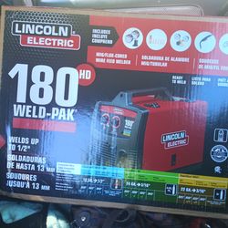 Lincoln electric 180hd weldpak