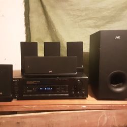 Working Sony av receiver with 6 speakers