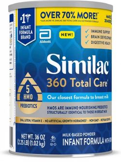 Similac 360 total care 70% more