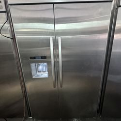 48” Kitchenaid Built In Stainless Steel Refrigerator 