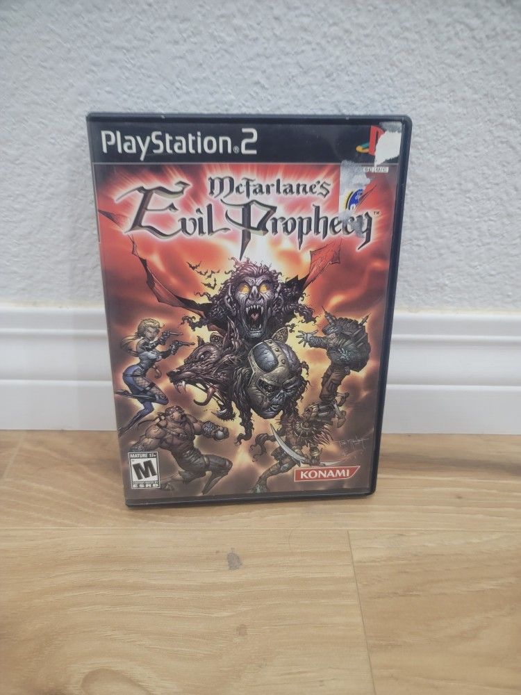 PS2 EVIL PROPHECY WITH CASE NO MANUAL