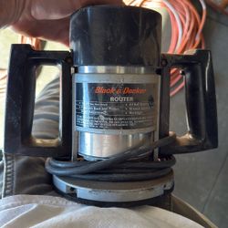 Black And Decker Wood Router