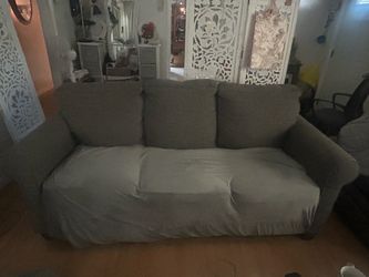 FREE!  Gray 3-Seat Sofa with two ArmChair Reclinrrs