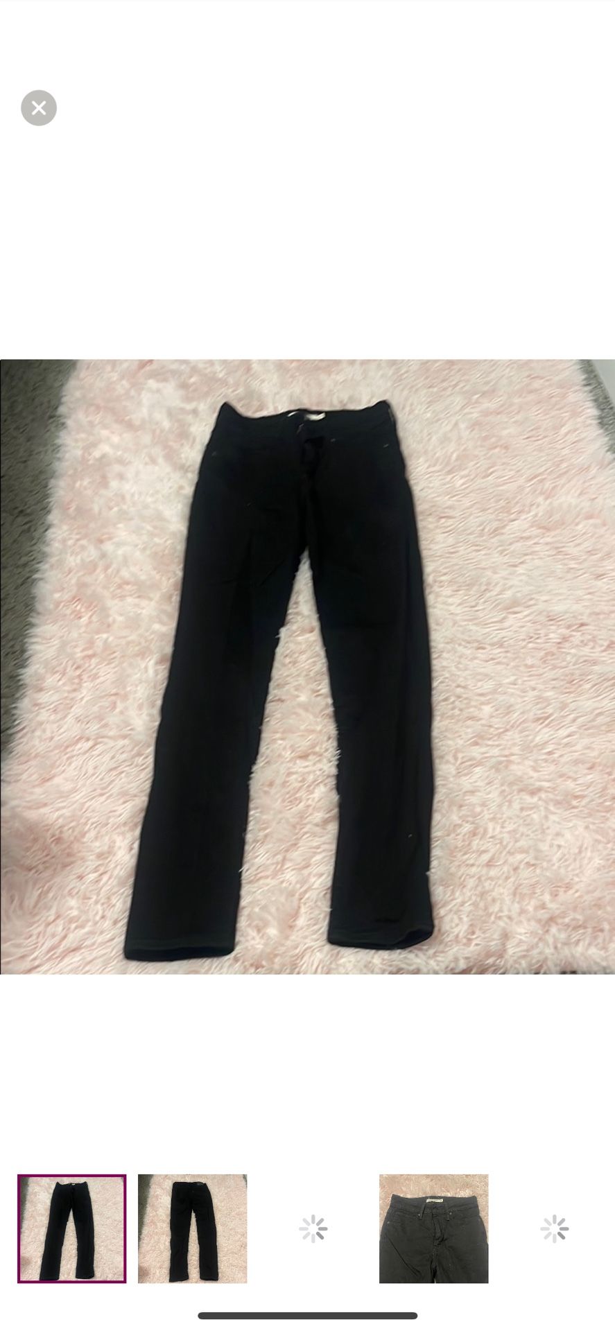 Levi’s Size 3 Black Skinny Jeans