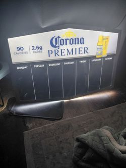 Corona Premier Lighted Calendar Erase Board
