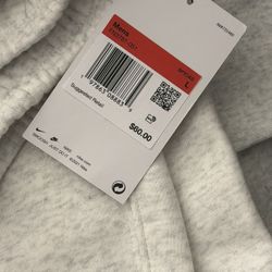 Nike Hoodie Set Large Light Grey