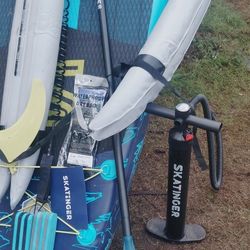 Skatiner. Inflatable Raft