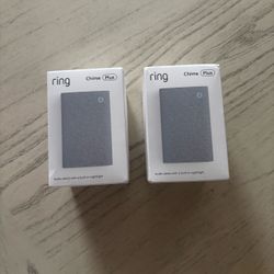 Ring Camera | Ring Chime Plus (Newest Model)- Qty 2, unopened boxes