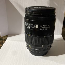 Nikon AF Nikkor 28-85mm F 3.5-4.5