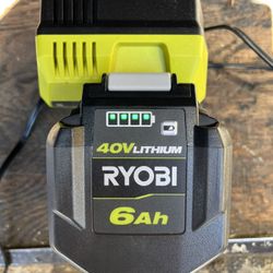 ryobi 40v battery and charger