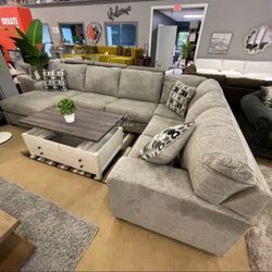 Ballinasloe Sectional $10 Down Payment And Financing Available