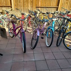 Variety Of Bikes $50 To $60 And Kids Bikes $25