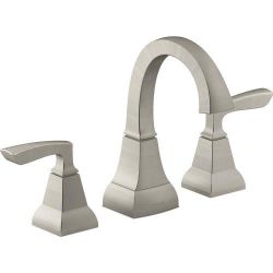 NEW Kohler Brush Nickel Matching Bathroom Faucets, 8 In Widespread