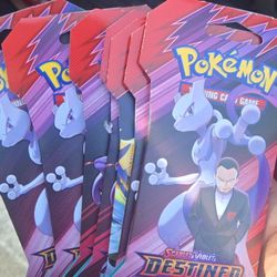 Destined Rivels Sleeve Booster Packs Pokemon