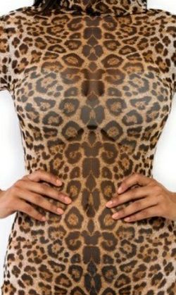 Mesh Romper With Mask