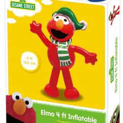 Elmo 4 ft inflatable