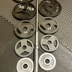 Plates: 25s, 10s and 2.5s Brand New in Box. The rest reconditioned in new condition.