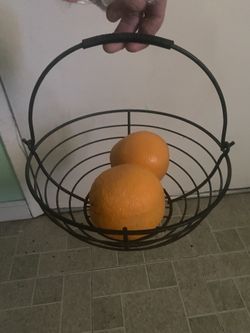 Fruit Baskets Rod Iron