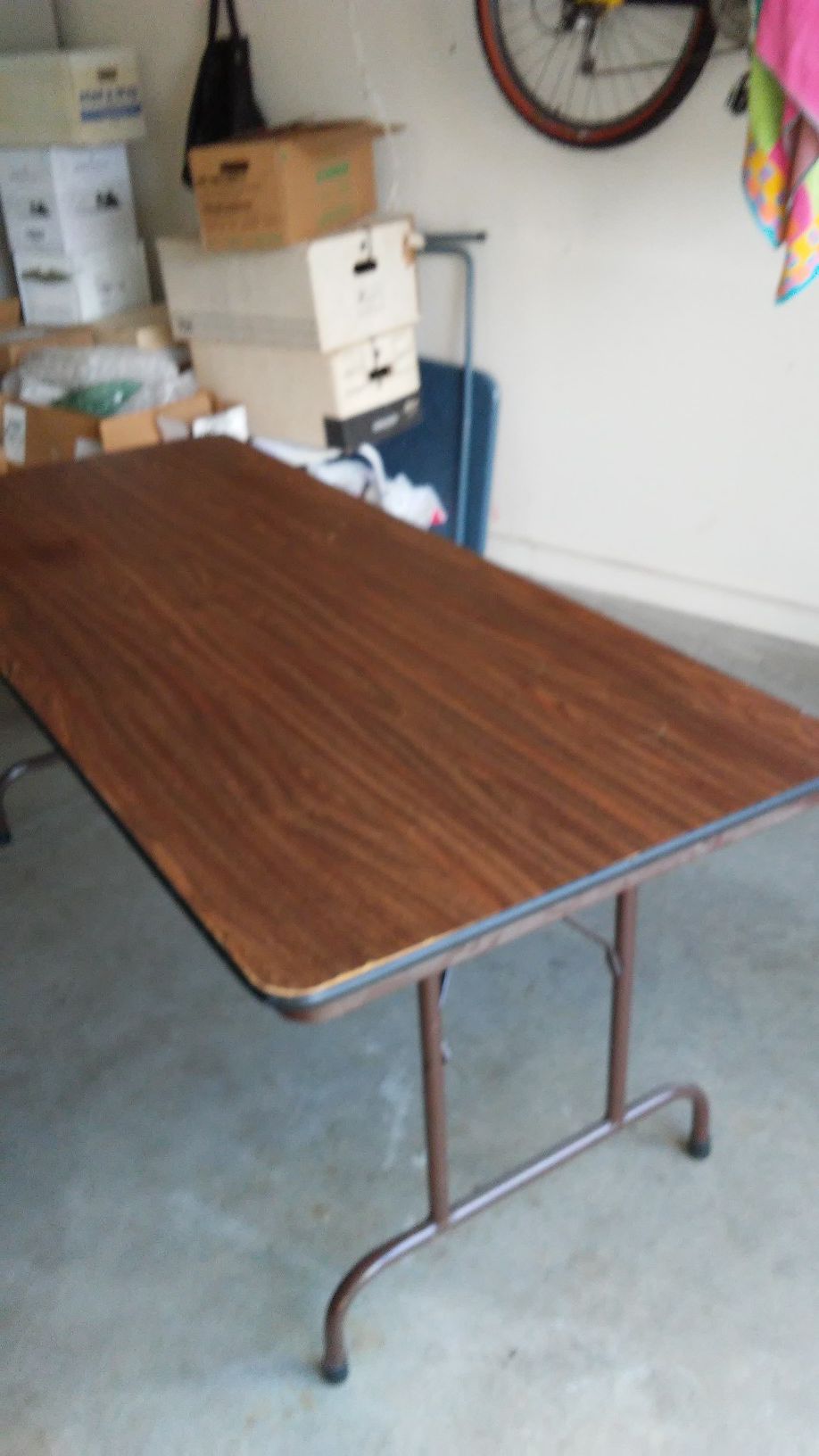 8' banquet table