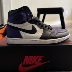 Jordan 1 OG Court Purple 