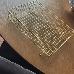 Gold Paper Holder