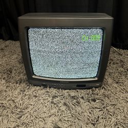 Orion TV1319 13” CRT Retro Tube Television Vintage 1997 Works Powers On
