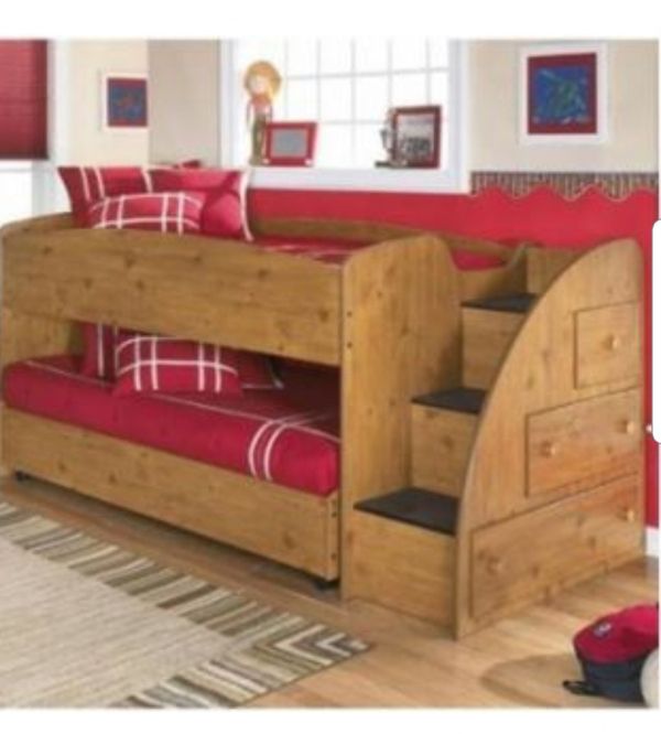 Ashley Loft Bed With Drawers For In O Fallon Il Offerup Ashley Loft Bed With Drawers
