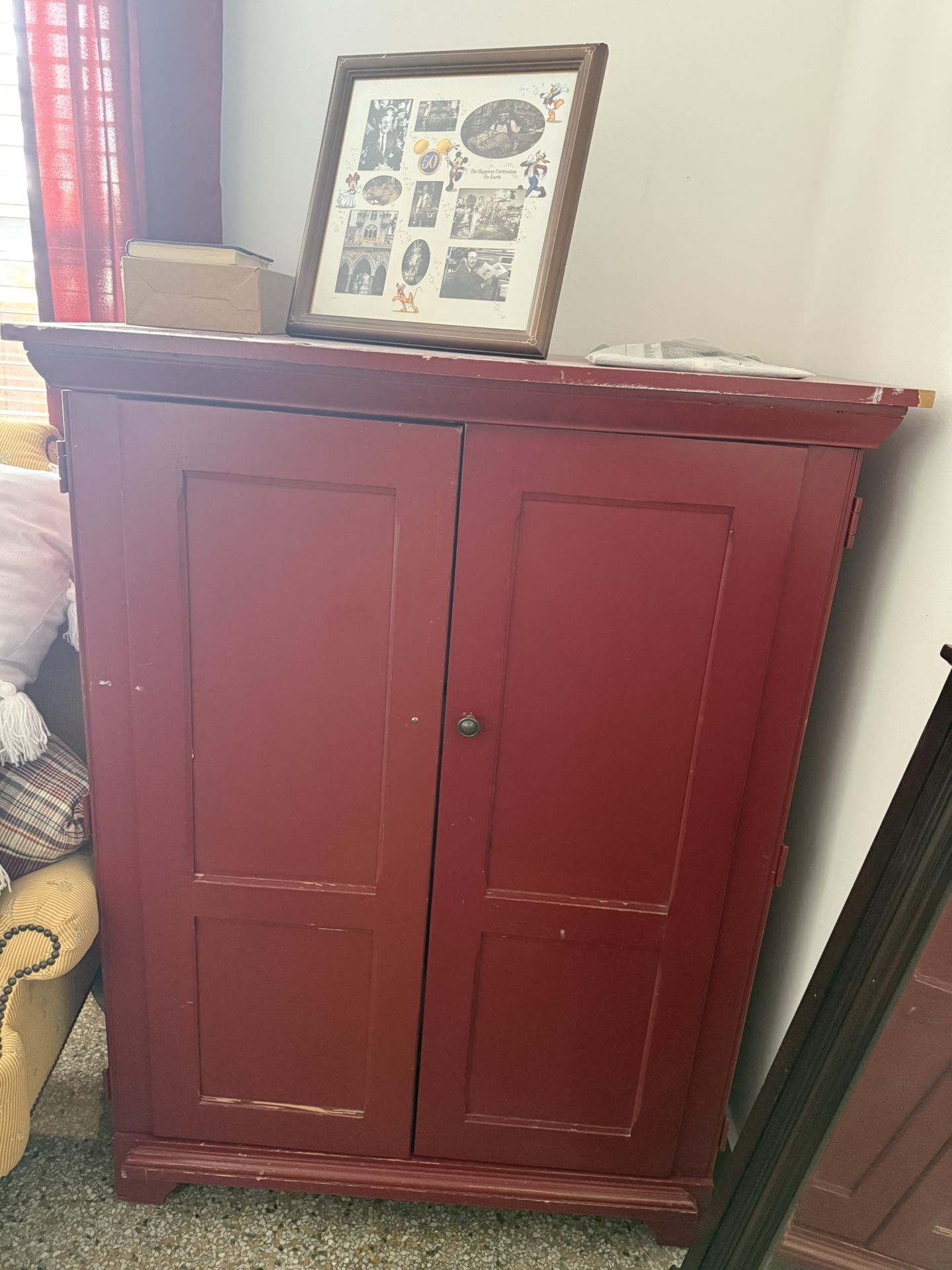 Red Armoire