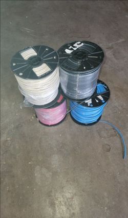 4 rolls #10  wire stranded