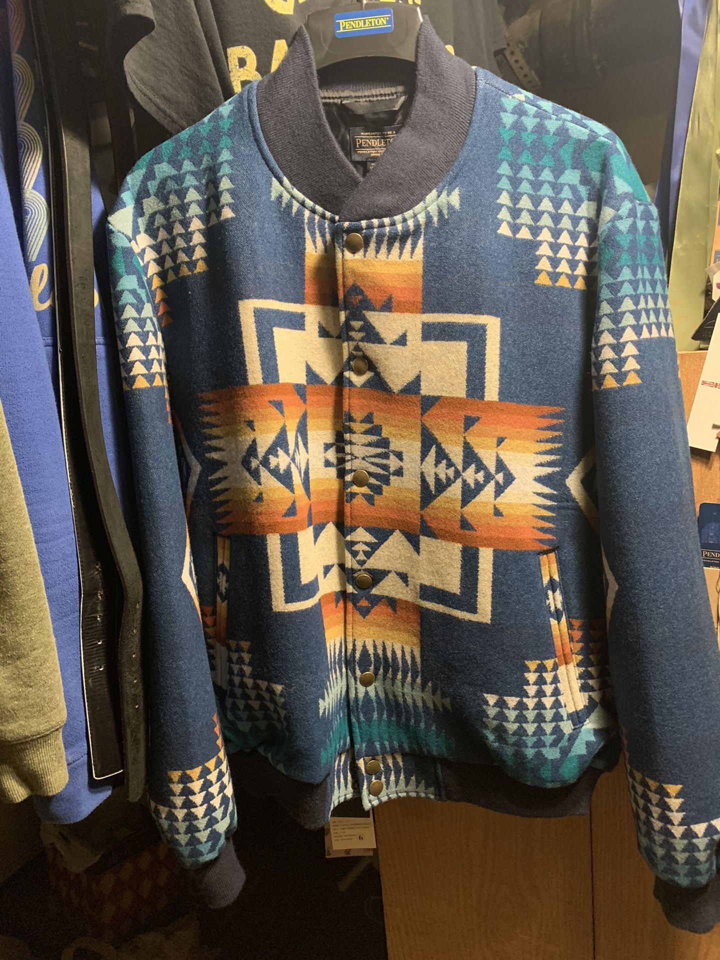 Men’s Pendleton Jacket Bomber XL Chief Joseph $425 obo