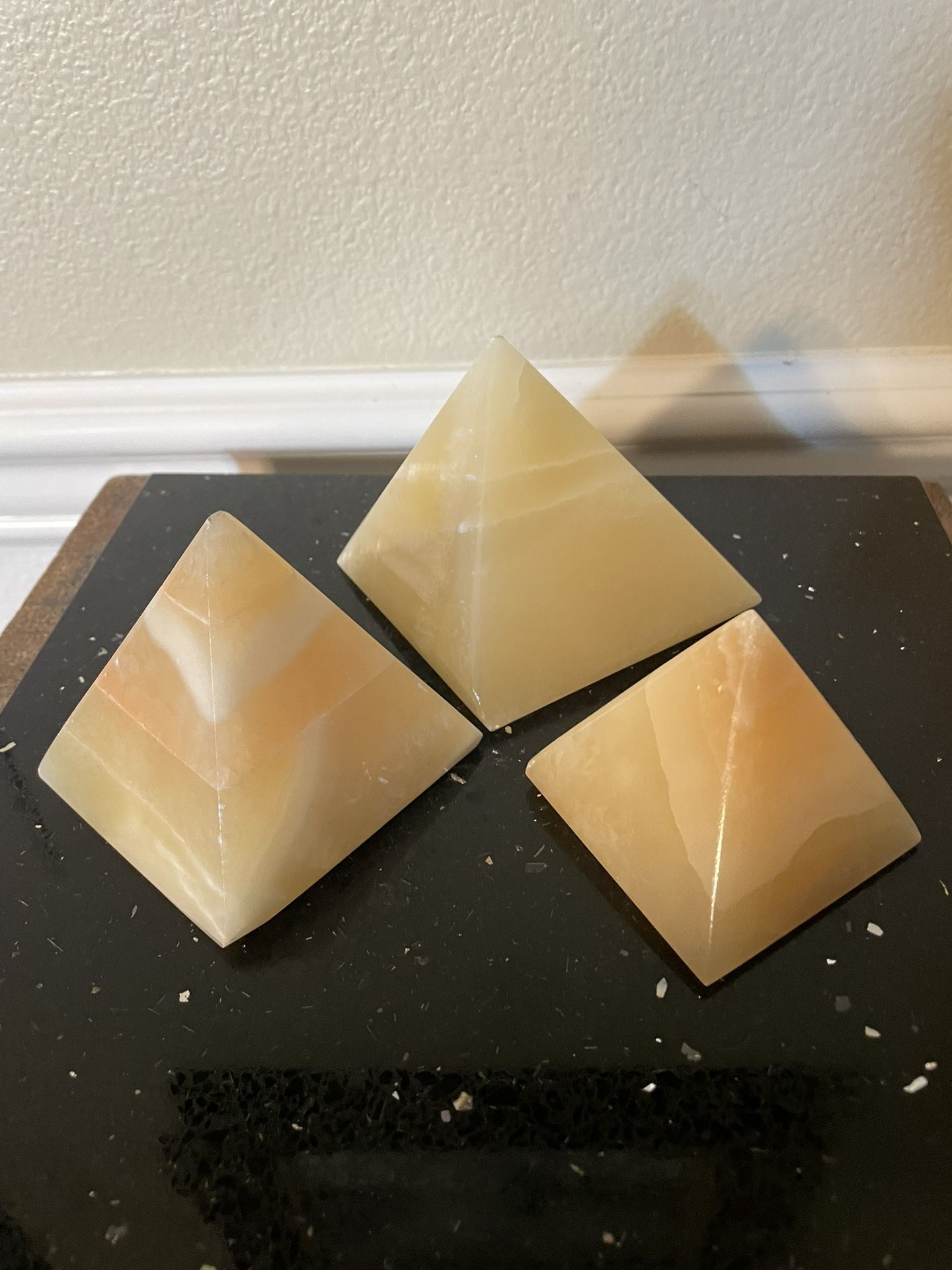 Set of 3 Pyramid of Egyptian 2.5” & 3” & 3.5”