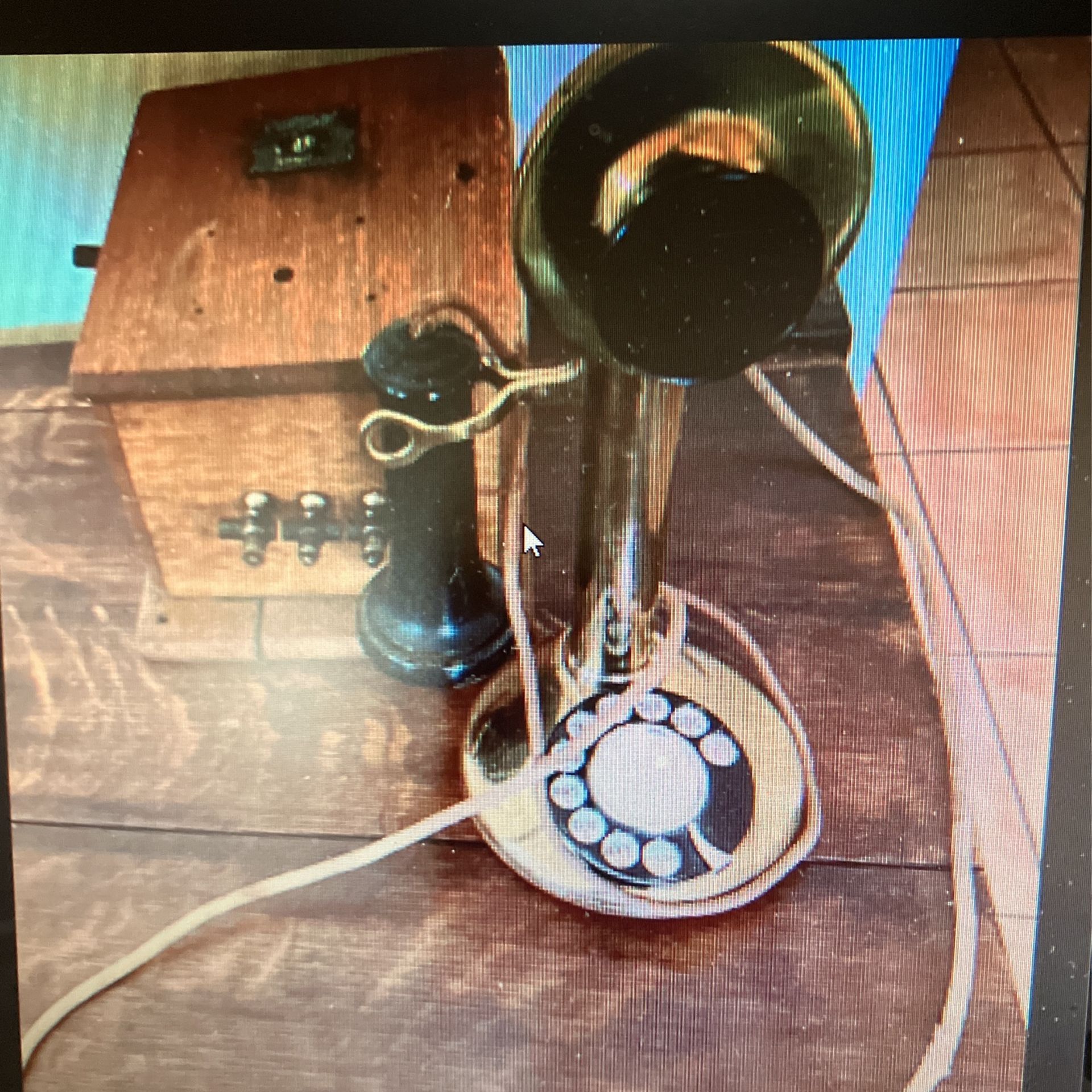 Antique Telephones REDUCED Cover Photo Sold