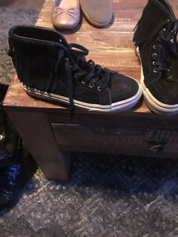 Girls Vans size 4 used a handful of times