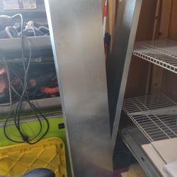 2 Large Metal Floating Shelves 