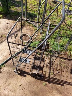 Utility folding cart