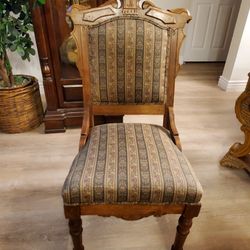 Antique Parlor Chair 