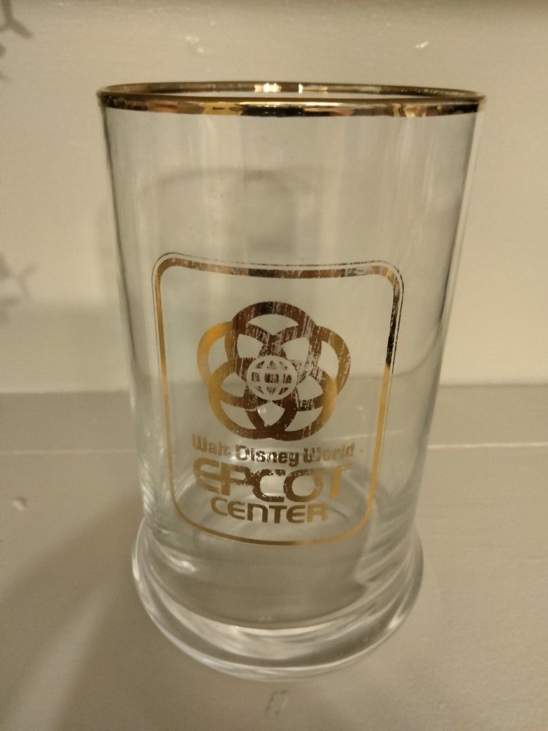 Vintage Epcot Glass